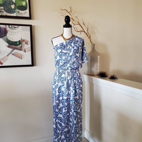 Ralph Lauren 💯Cotton One Shoulder Dress - Picture 5 of 14